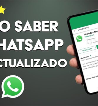 como saber si tengo actualizado whatsapp