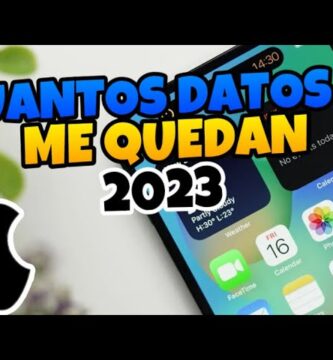 como saber si tengo datos iphone