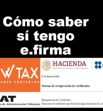 cómo saber si tengo e firma