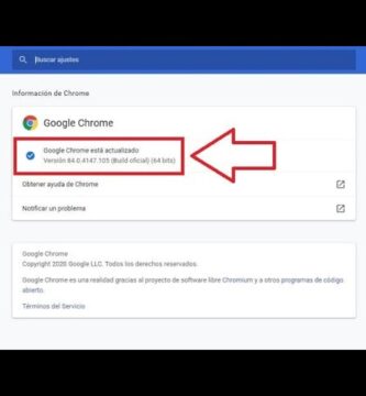 cómo saber si tengo la última versión de google chrome