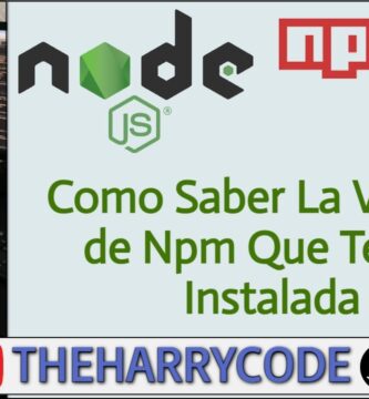 como saber si tengo node instalado