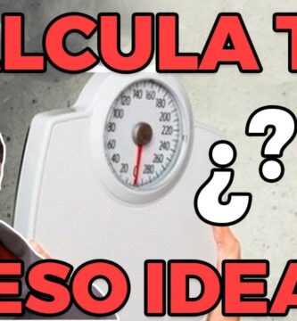 como saber si tengo un peso adecuado