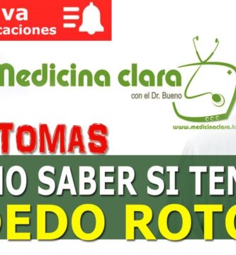 como saber si tengo una fisura en un dedo