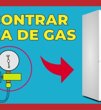 como saber si tiene fuga de gas mi refrigerador