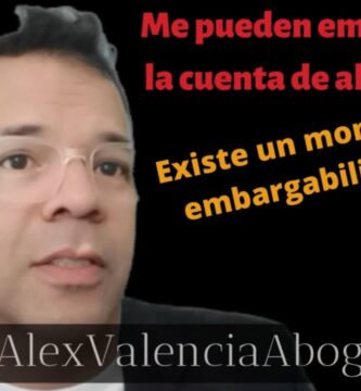 como saber si tu cuenta esta embargada
