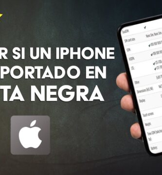 como saber si tu iphone esta en la lista negra