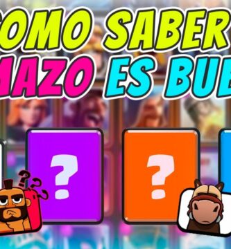 como saber si tu mazo de clash royale es bueno