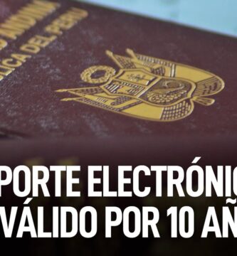 como saber si tu pasaporte es electronico