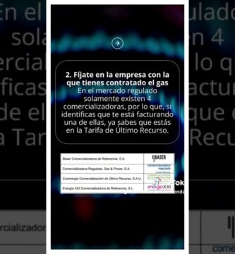como saber si tu tarifa de gas es regulada