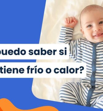 como saber si un bebé tiene frío o calor