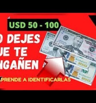 como saber si un billete de 50 dólares es falso