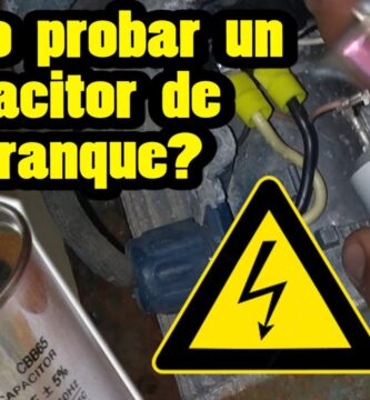 como saber si un capacitor de arranque esta dañado