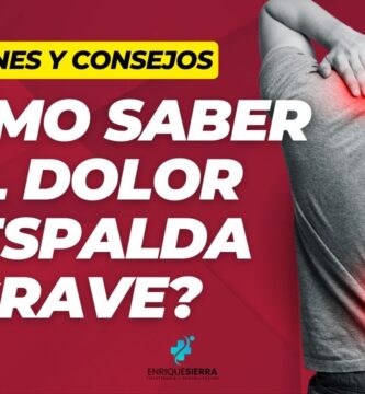 como saber si un dolor de espalda es grave