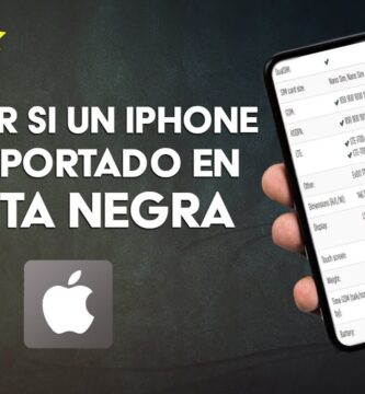 como saber si un iphone esta en lista negra