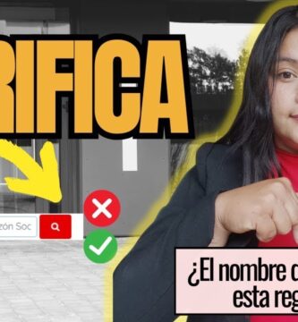 como saber si un nombre de empresa ya existe