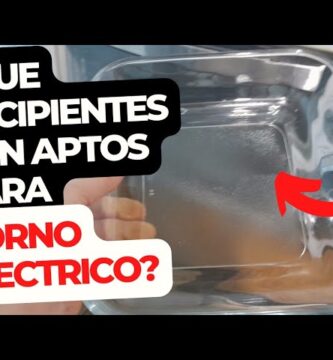 como saber si un vidrio es apto para horno