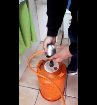 como saber si una bombona esta abierta o cerrada