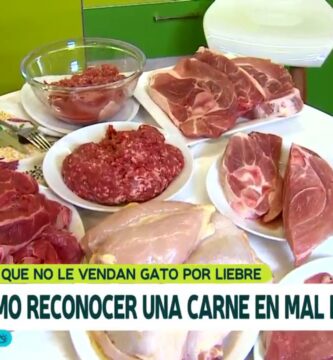 como saber si una carne esta en mal estado