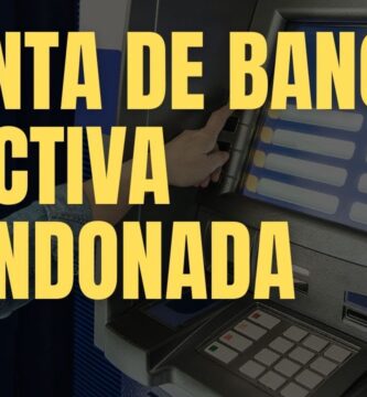 como saber si una cuenta de banco esta activa