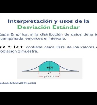 como saber si una desviacion estandar es alta o baja