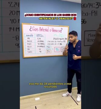 como saber si una gasometria es arterial o venosa