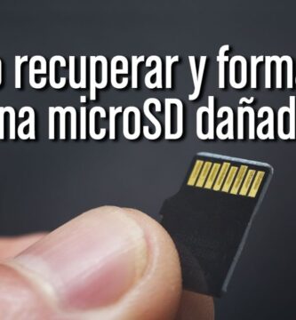como saber si una tarjeta micro sd esta dañada