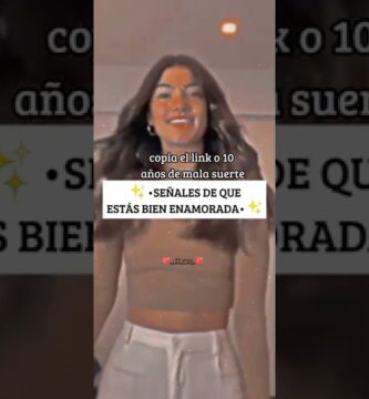 comos saber si está enamorada